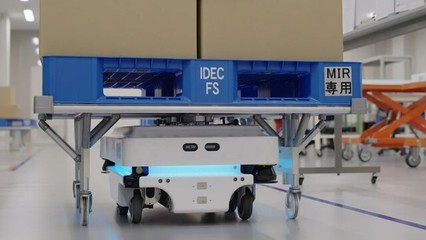 智能物流新篇章 IDEC部署MiR100自主移動(dòng)機(jī)器人優(yōu)化新工廠生產(chǎn)力
